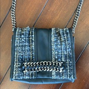 Ramy Brook Tweed Black Purse - Worn Once